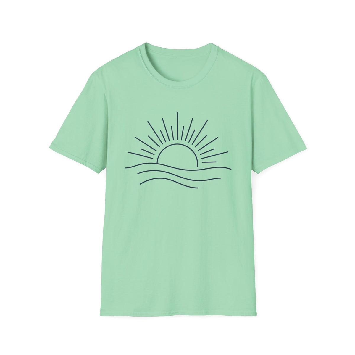 Simple Sunset and Ocean T‑Shirt