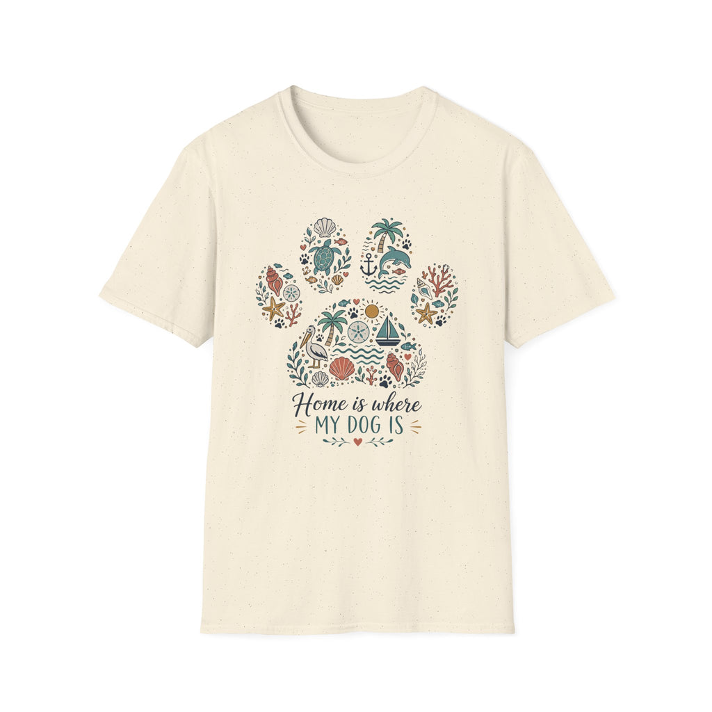 Home Is Where My Dog Is T‑Shirt