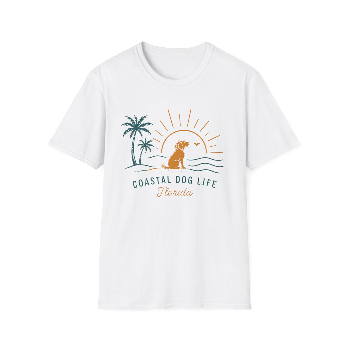 Coastal Dog Life T‑Shirt