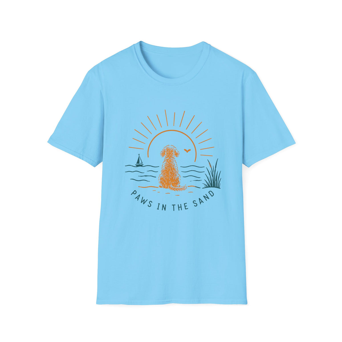 Paws In The Sand T‑Shirt