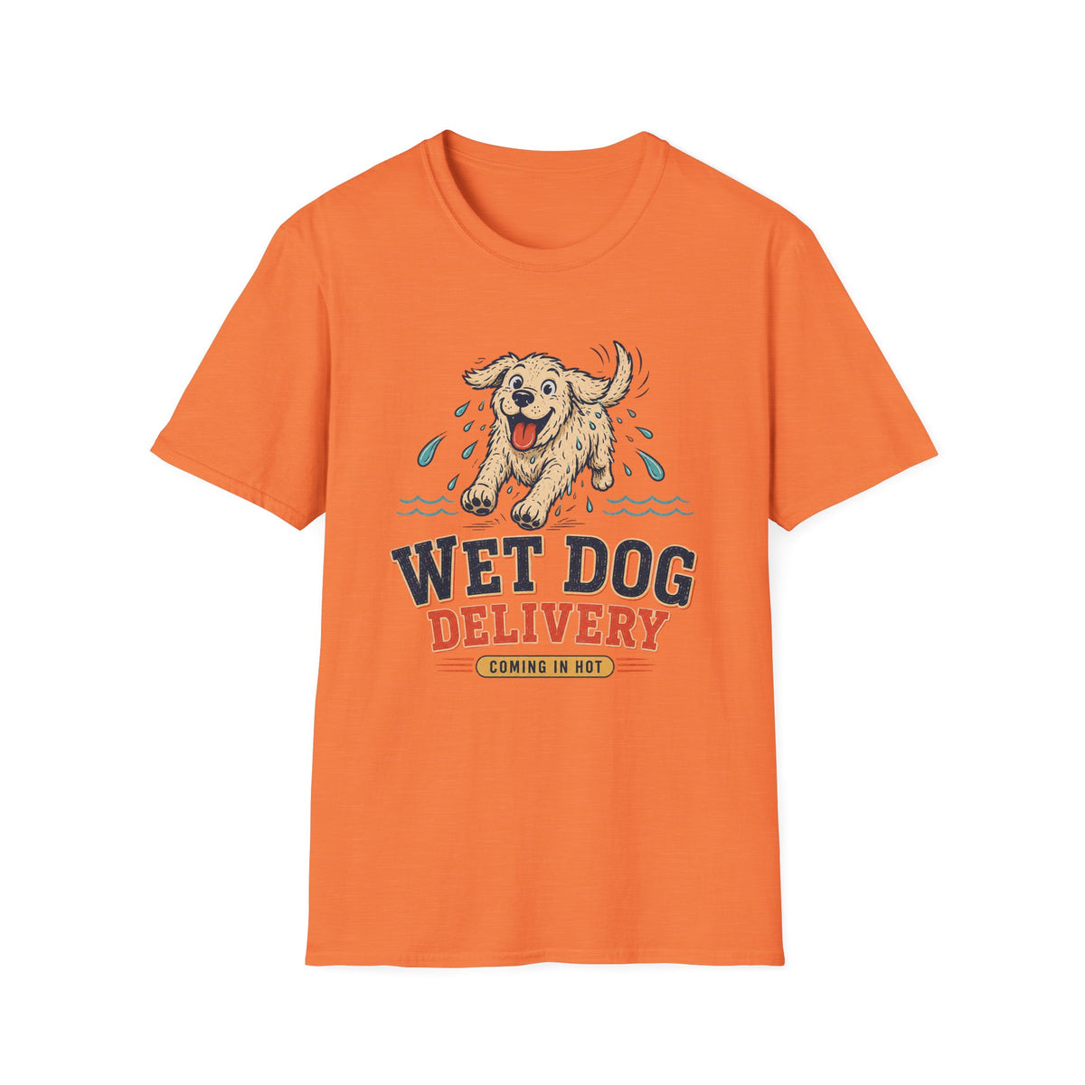 Wet Dog Delivery T‑Shirt