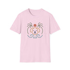 Sun Palms Dog Wave T‑Shirt