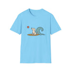 Dog Surfing Wave T‑Shirt