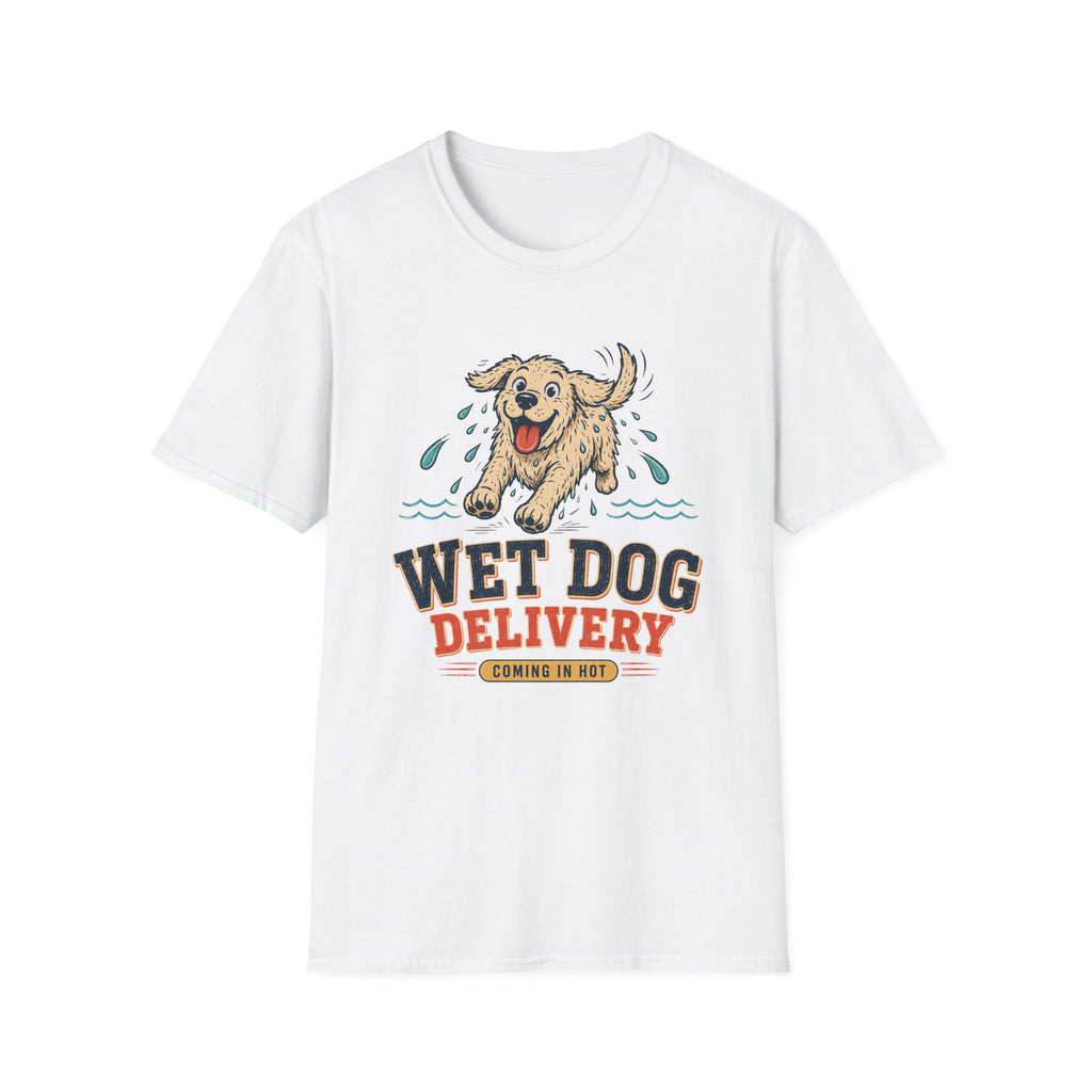 Wet Dog Delivery T‑Shirt
