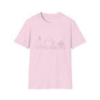 Simple Lighthouse Sailboat T‑Shirt