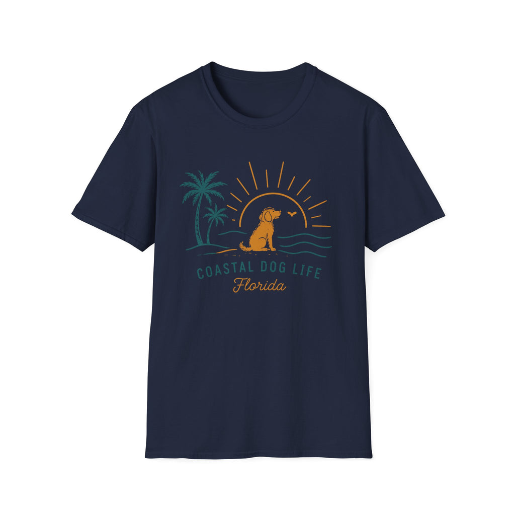 Coastal Dog Life T‑Shirt