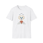 Birds Dog Sun Wave T‑Shirt