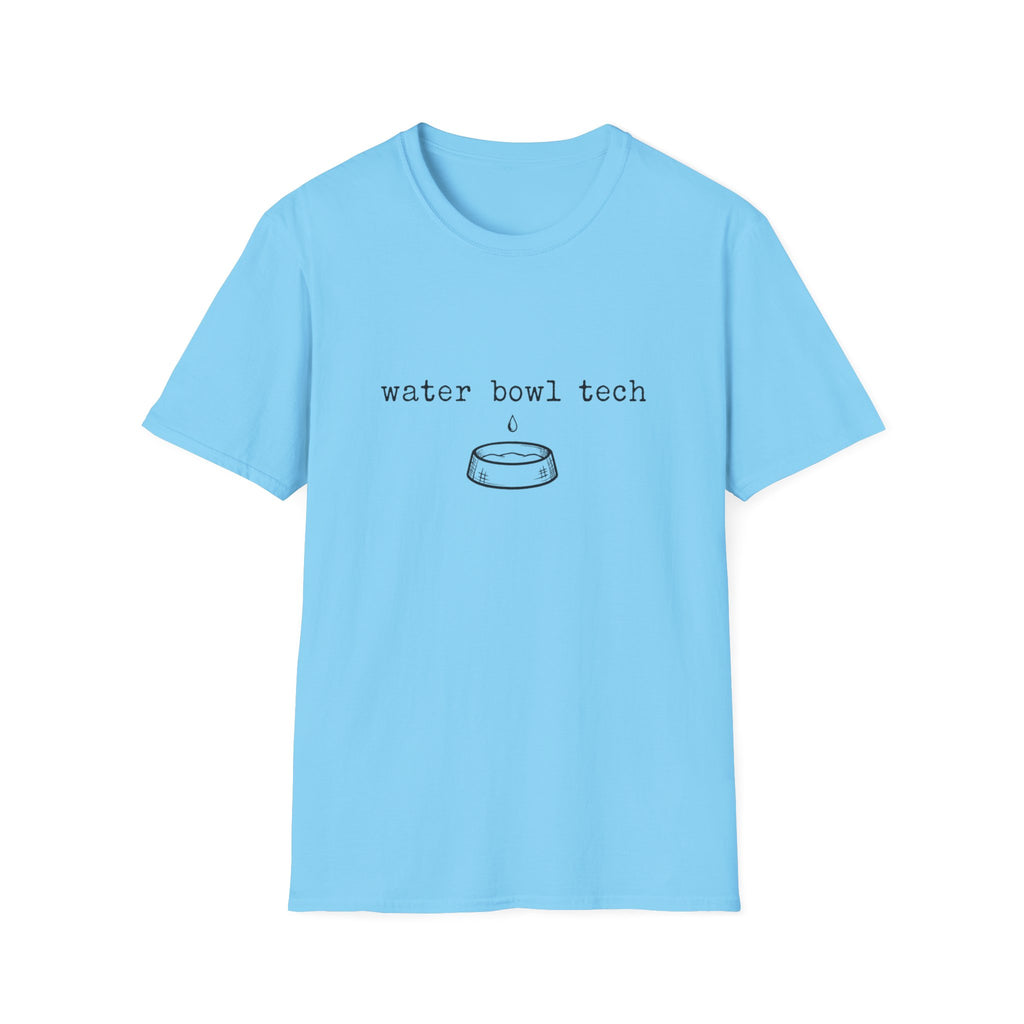 Water Bowl Tech T‑Shirt