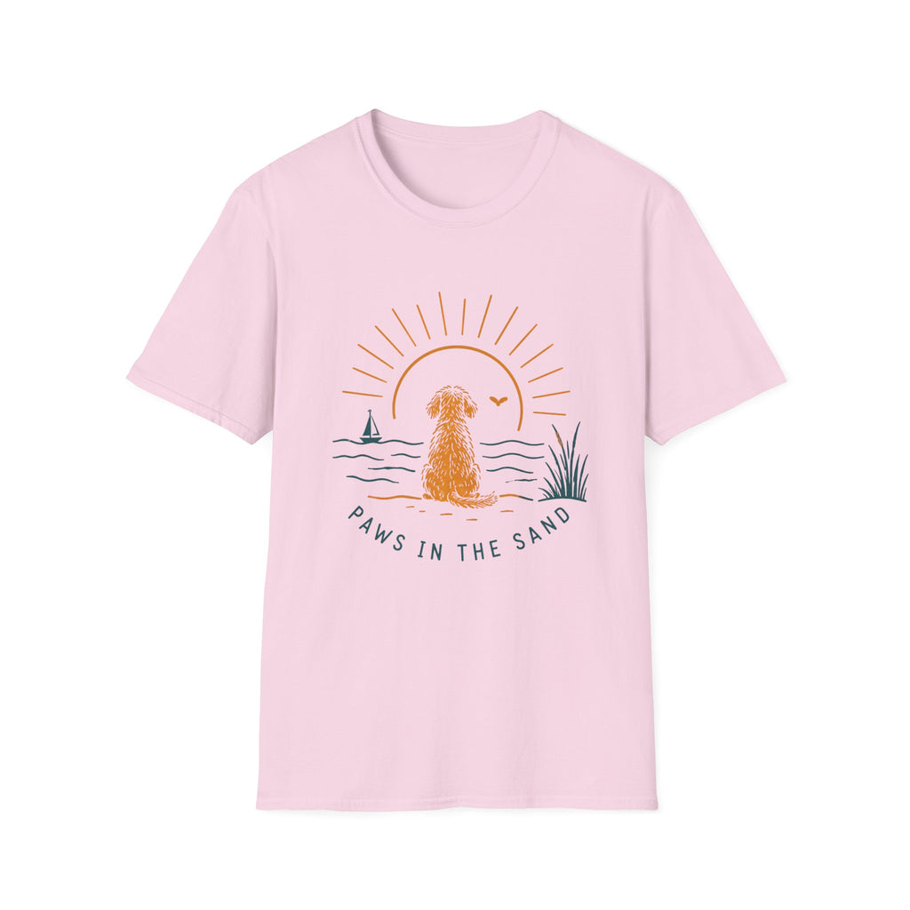 Paws In The Sand T‑Shirt
