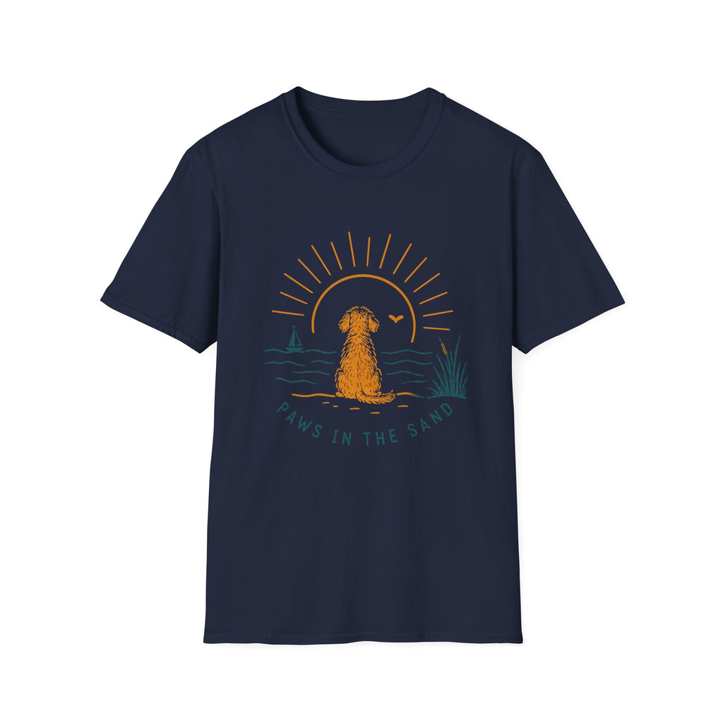 Paws In The Sand T‑Shirt