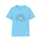 Simple Sunset and Ocean T‑Shirt