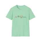Sun Palm Dog Wave T‑Shirt