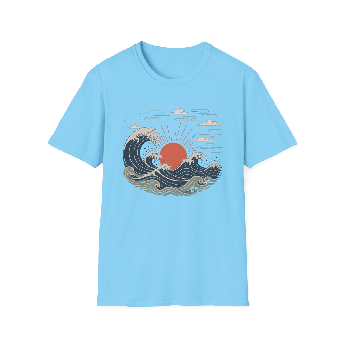 Waves at Sunrise T‑Shirt