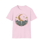 Crescent Moon Seascape T‑Shirt