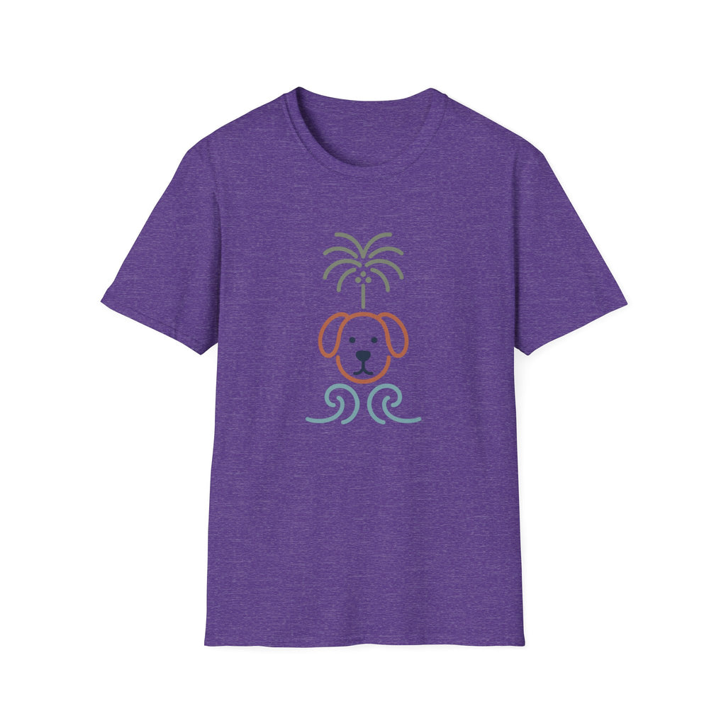 Palm Dog Wave T‑Shirt