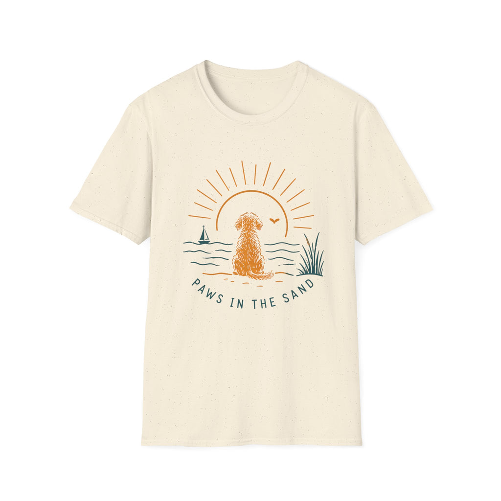 Paws In The Sand T‑Shirt