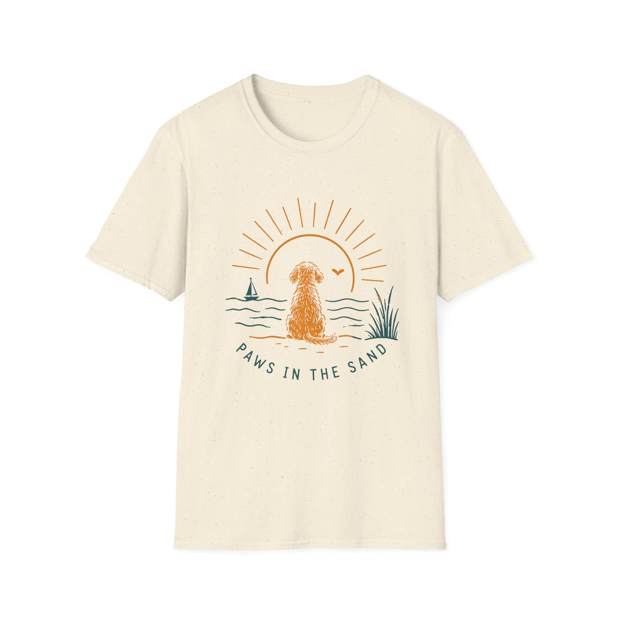 Paws In The Sand T‑Shirt