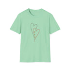 Hearts and Paw Prints T‑Shirt