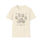 Flower Paw Love Grows Here T‑Shirt
