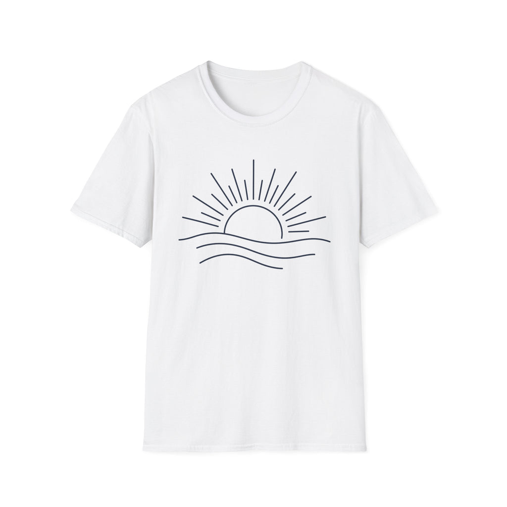 Simple Sunset and Ocean T‑Shirt