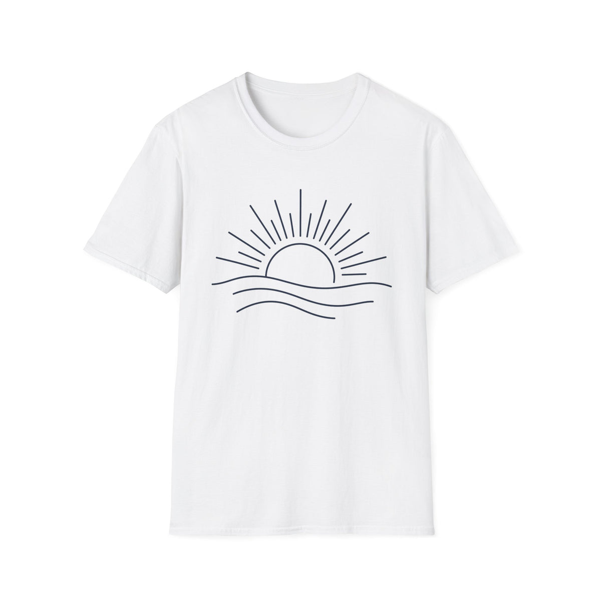 Simple Sunset and Ocean T‑Shirt