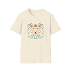 Sun Palms Dog Wave T‑Shirt