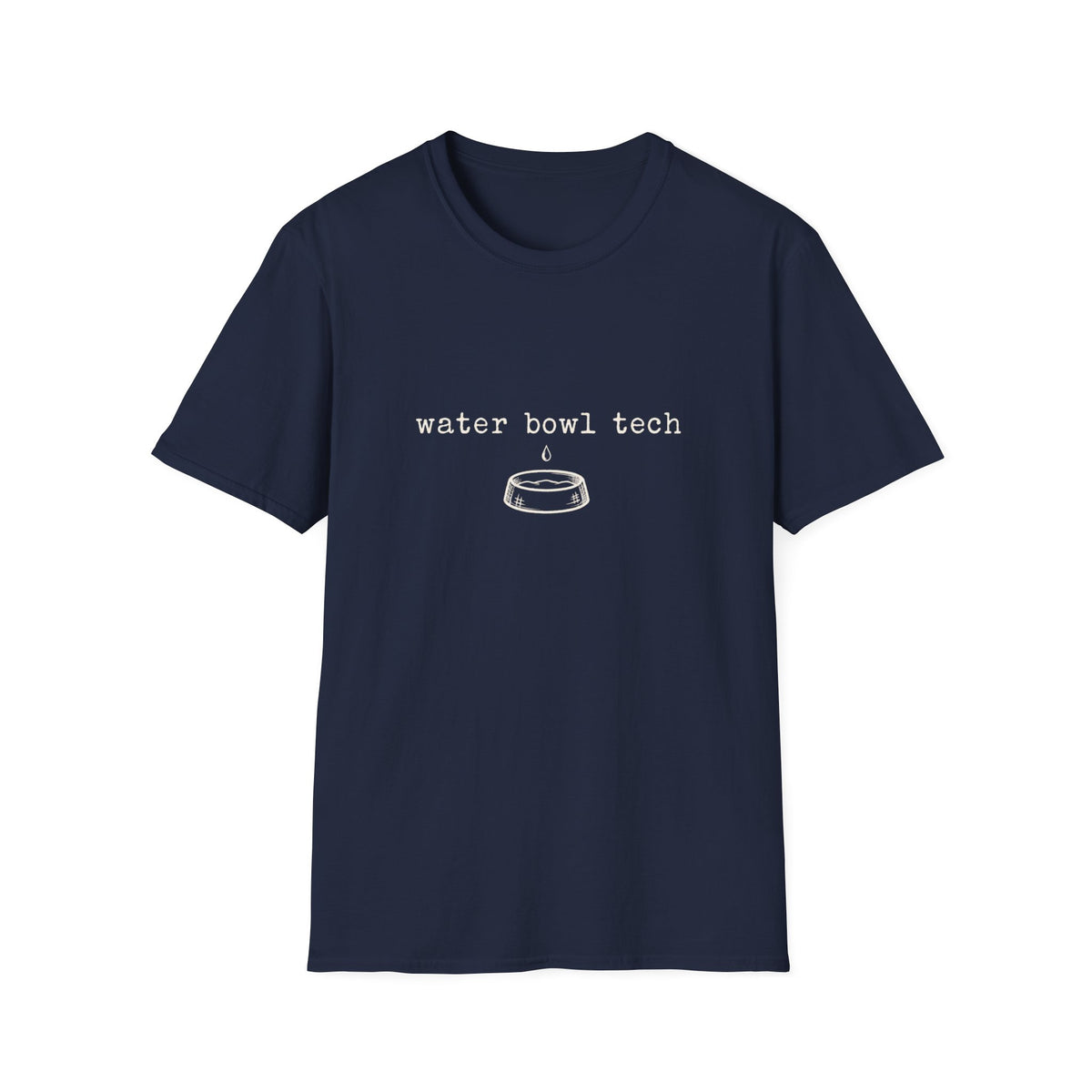 Water Bowl Tech T‑Shirt
