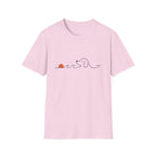 Dog Wave Sunset T‑Shirt