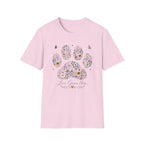 Flower Paw Love Grows Here T‑Shirt