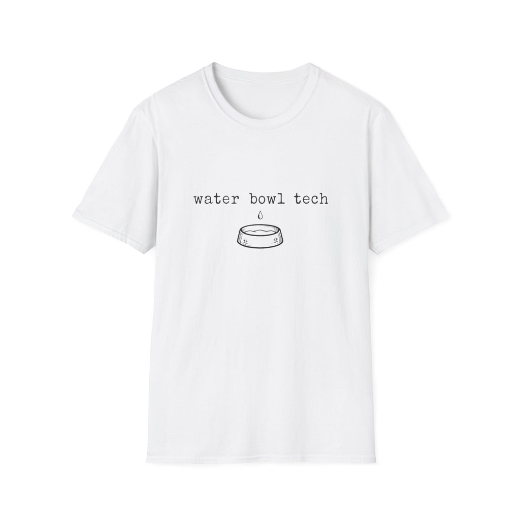 Water Bowl Tech T‑Shirt