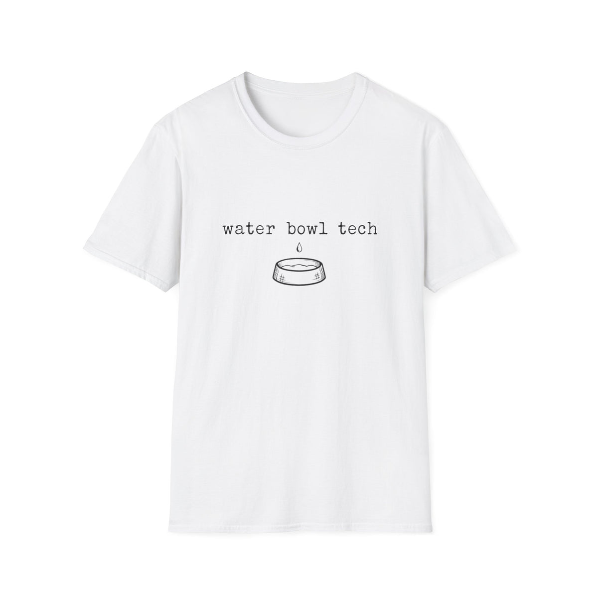 Water Bowl Tech T‑Shirt