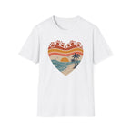 Heart and Paws Sunset T‑Shirt