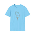 Hearts and Paw Prints T‑Shirt
