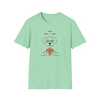 Birds Dog Sun Wave T‑Shirt