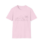 Simple Turtle Dolphin Pelican T‑Shirt