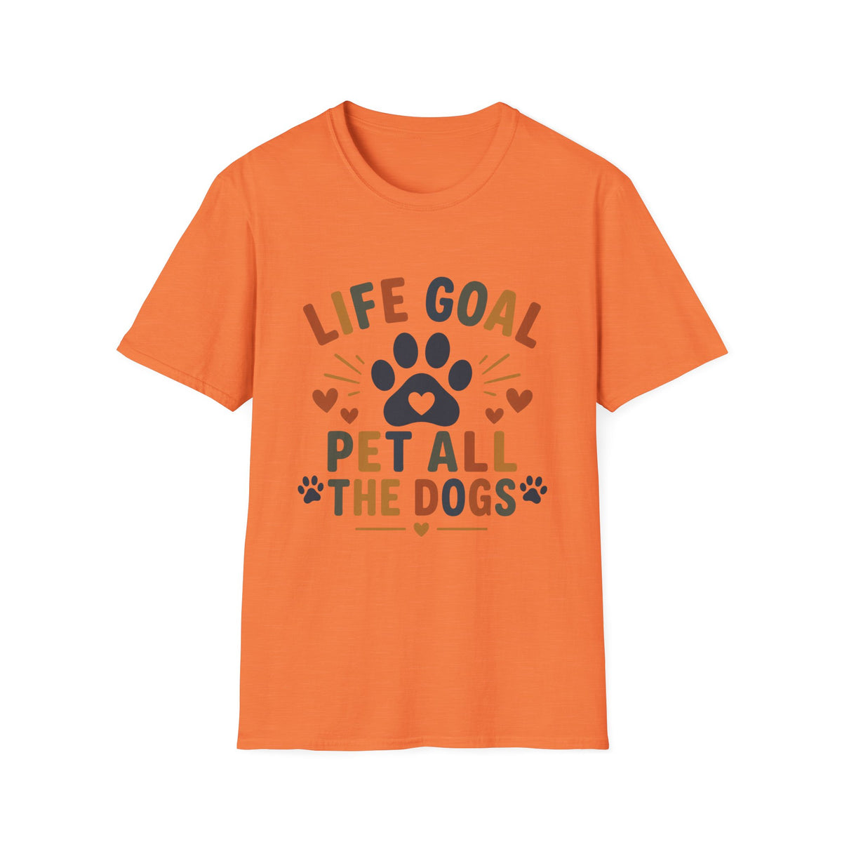 Life Goal Pet All The Dogs T‑Shirt