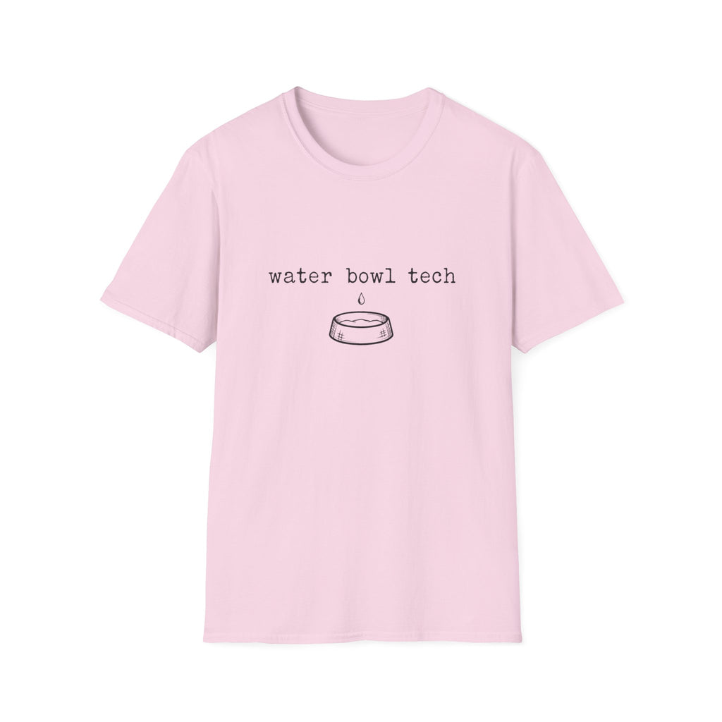 Water Bowl Tech T‑Shirt