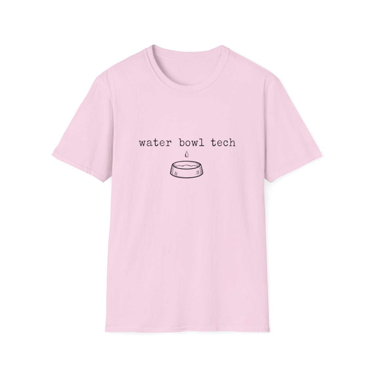 Water Bowl Tech T‑Shirt