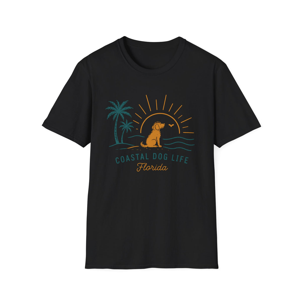 Coastal Dog Life T‑Shirt