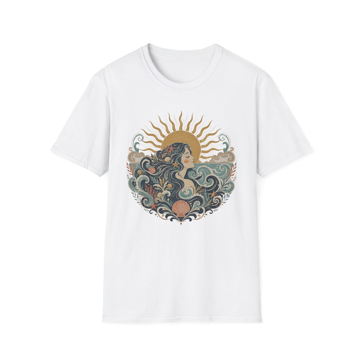 Nouveau Sea Goddess T‑Shirt