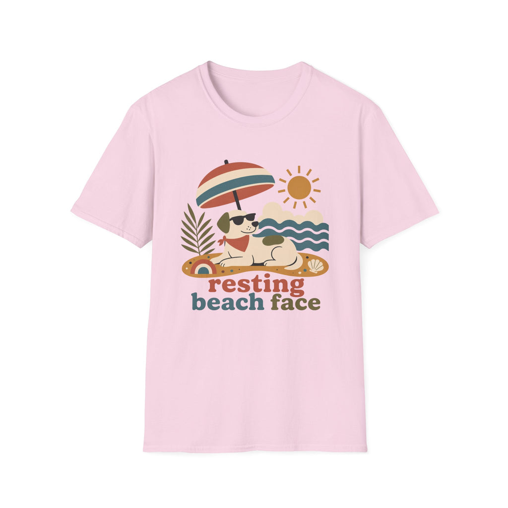 Resting Beach Face T‑Shirt