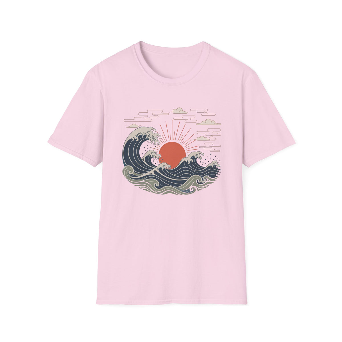 Waves at Sunrise T‑Shirt