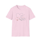 Wave Heart Paws Sunset T‑Shirt