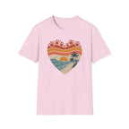 Heart and Paws Sunset T‑Shirt