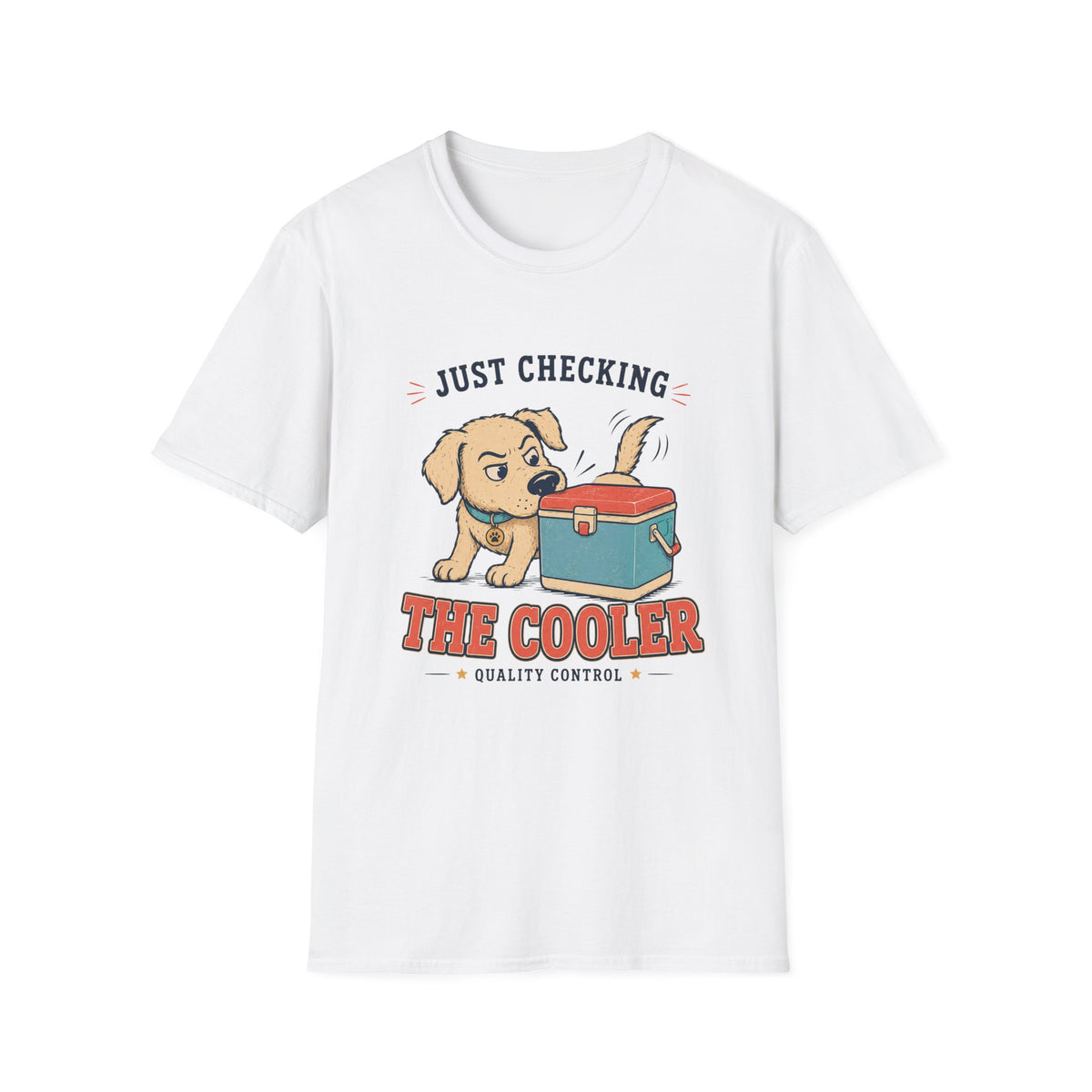 Just Checking the Cooler T‑Shirt