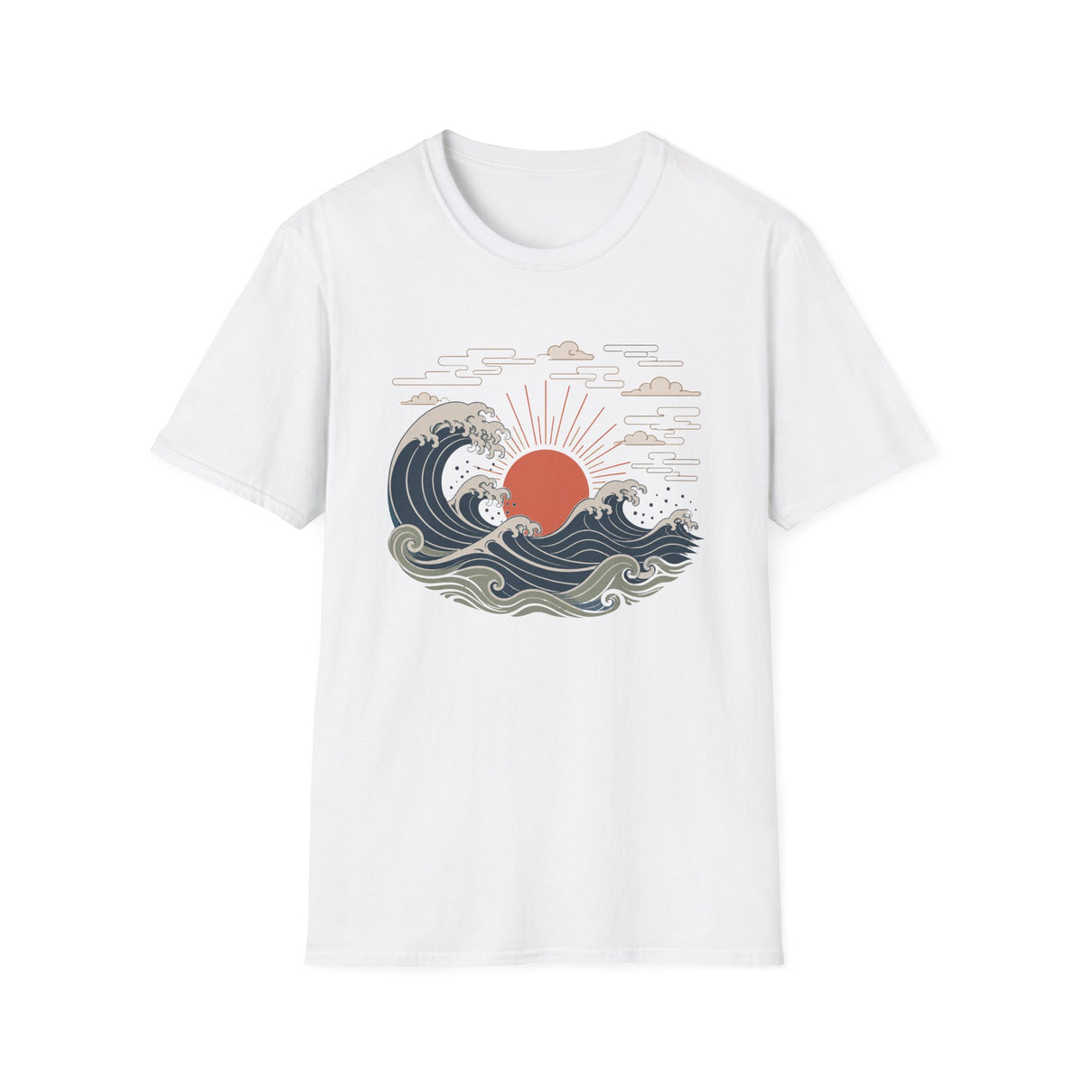Waves at Sunrise T‑Shirt