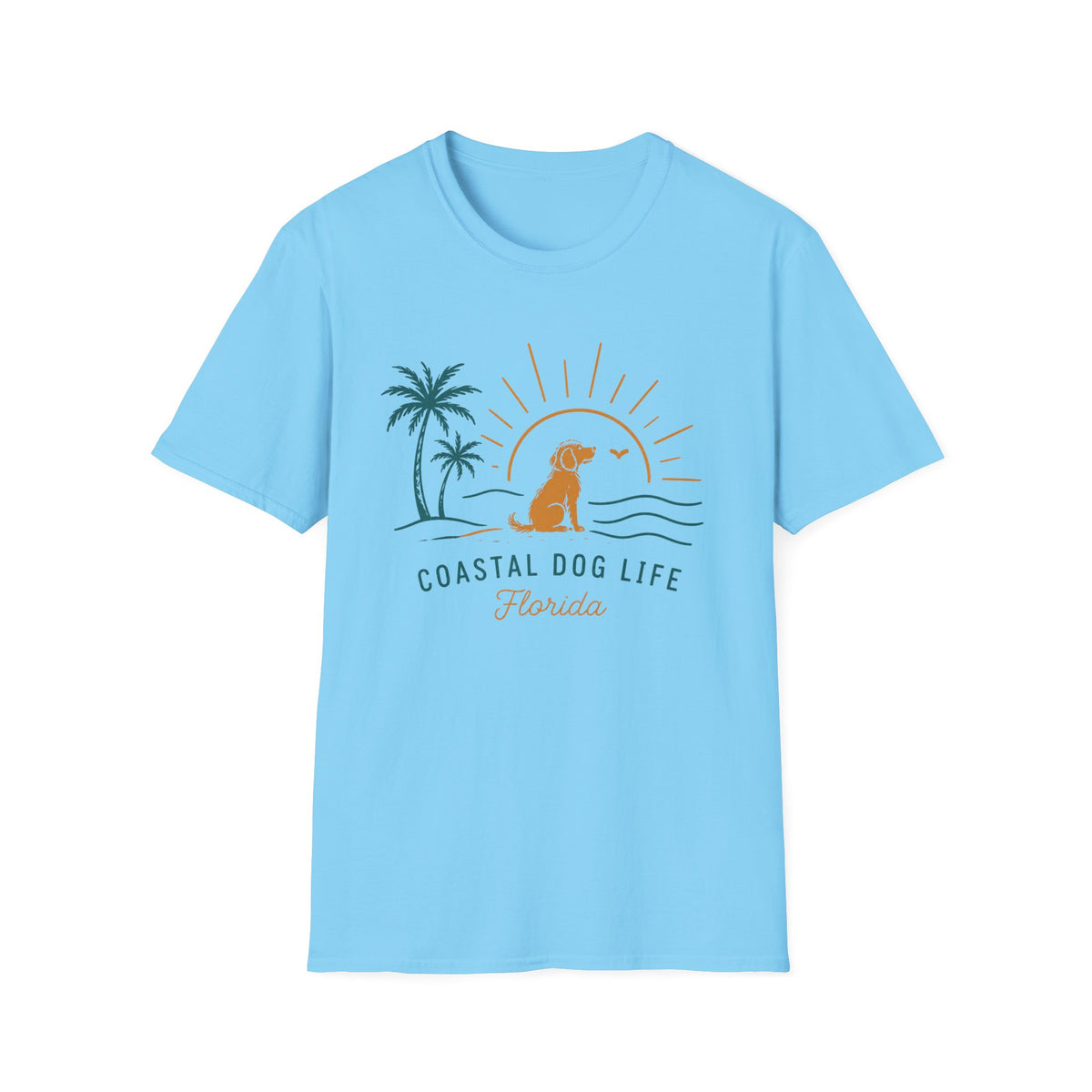 Coastal Dog Life T‑Shirt