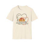 Heart and Paws Sunrise T‑Shirt
