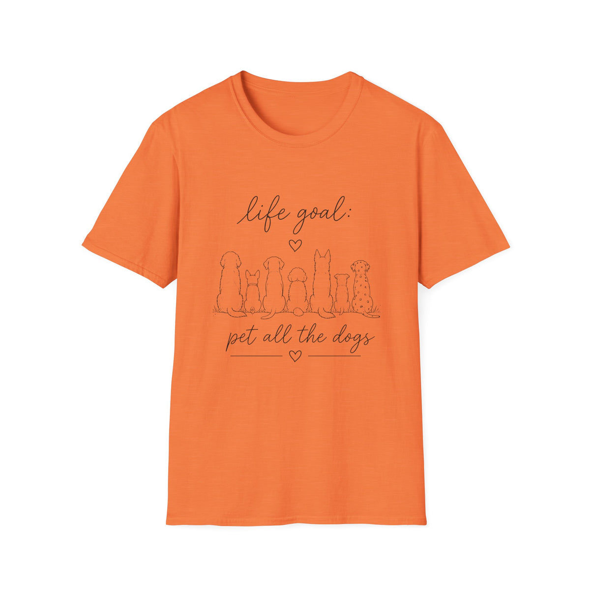 Life Goal Pet All the Dogs T‑Shirt