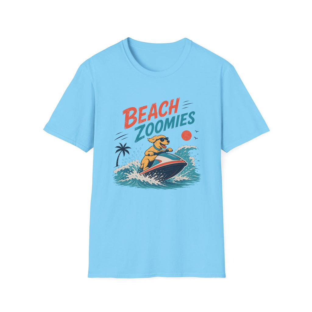 Beach Zoomies Dog Jet Ski T‑Shirt